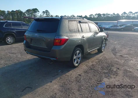 2008 Toyota Highlander Sport from USA, damaged, VIN JTEDS43A382003154